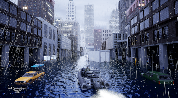 Flooded City